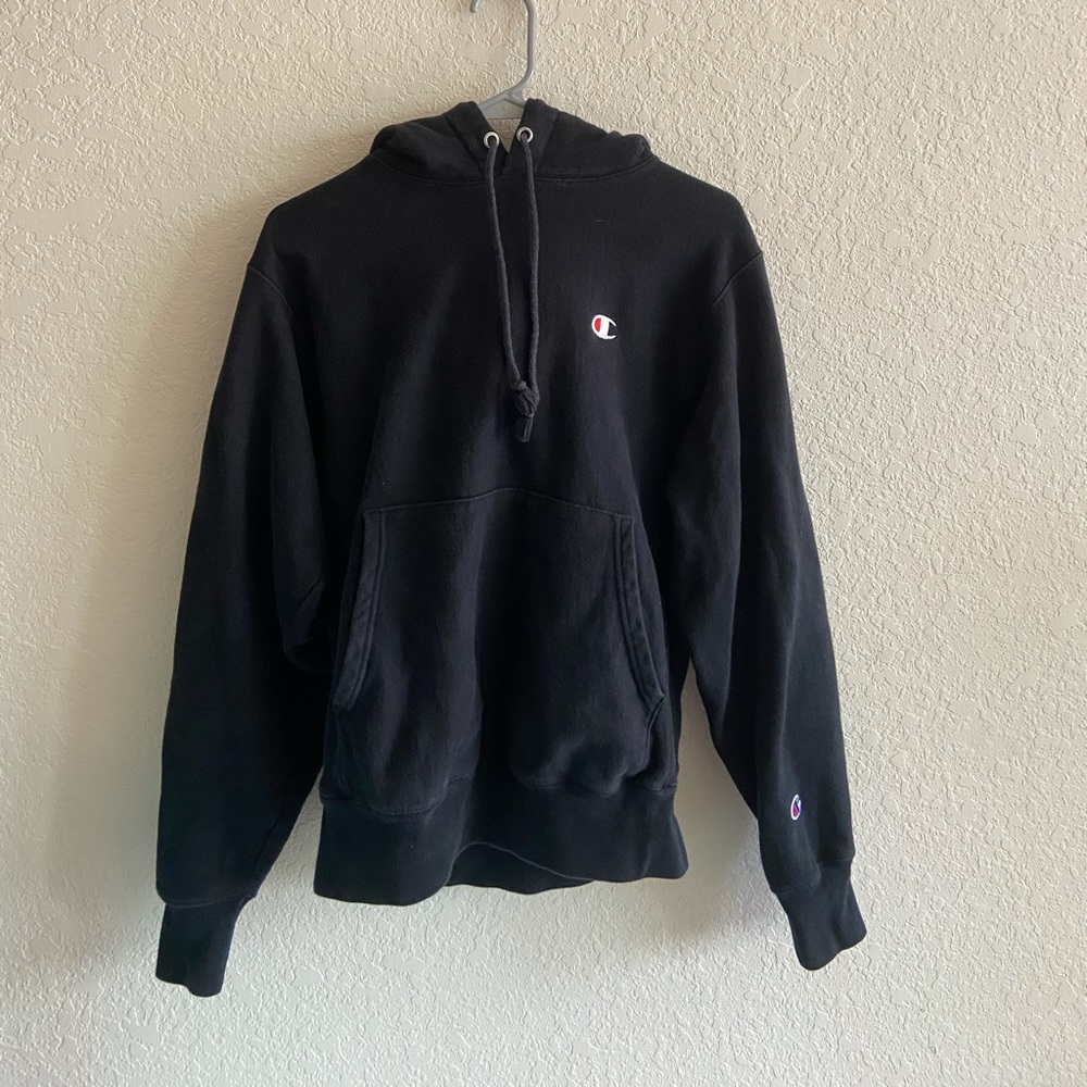 Black Hoodie from Champion. Small size